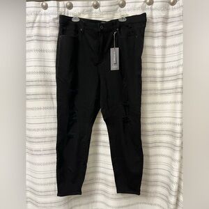 Torrid black denim pants